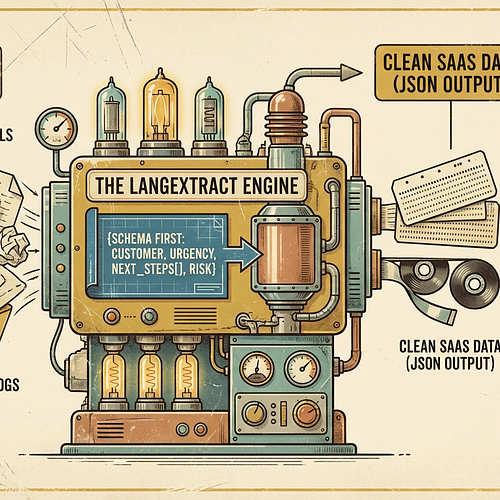 Featured image for: From Messy Notes to Clean SaaS Data: Building Automated Side Projects with Google’s LangExtract