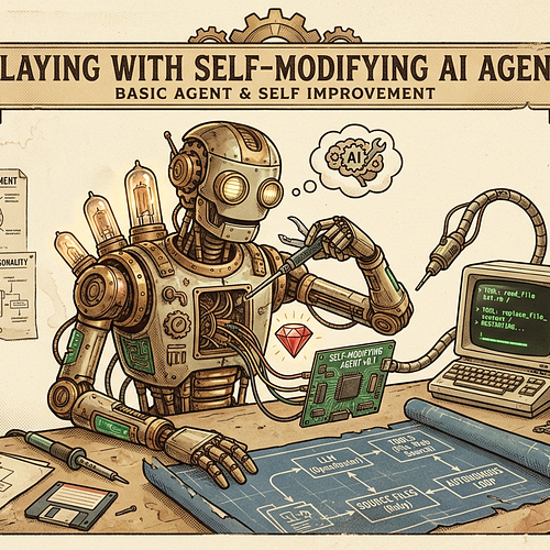 Featured image for: Playing with self-modifying AI Agent