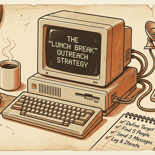 Featured image for: The 'Lunch Break' Outreach Strategy: Landing Your First 10 Users Without Ad Spend