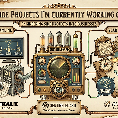 Featured image for: Side projects I'm currently working on